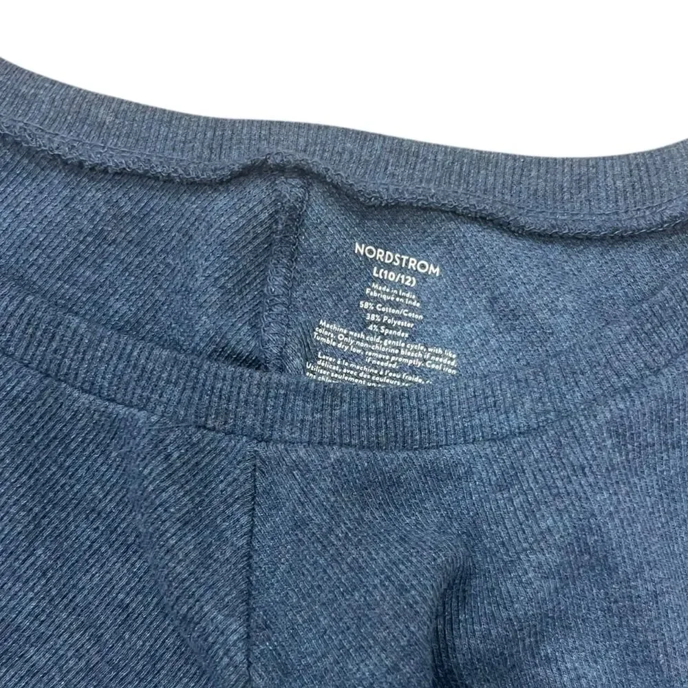 Nordstrom Navy Blue Girls Knit Dress L